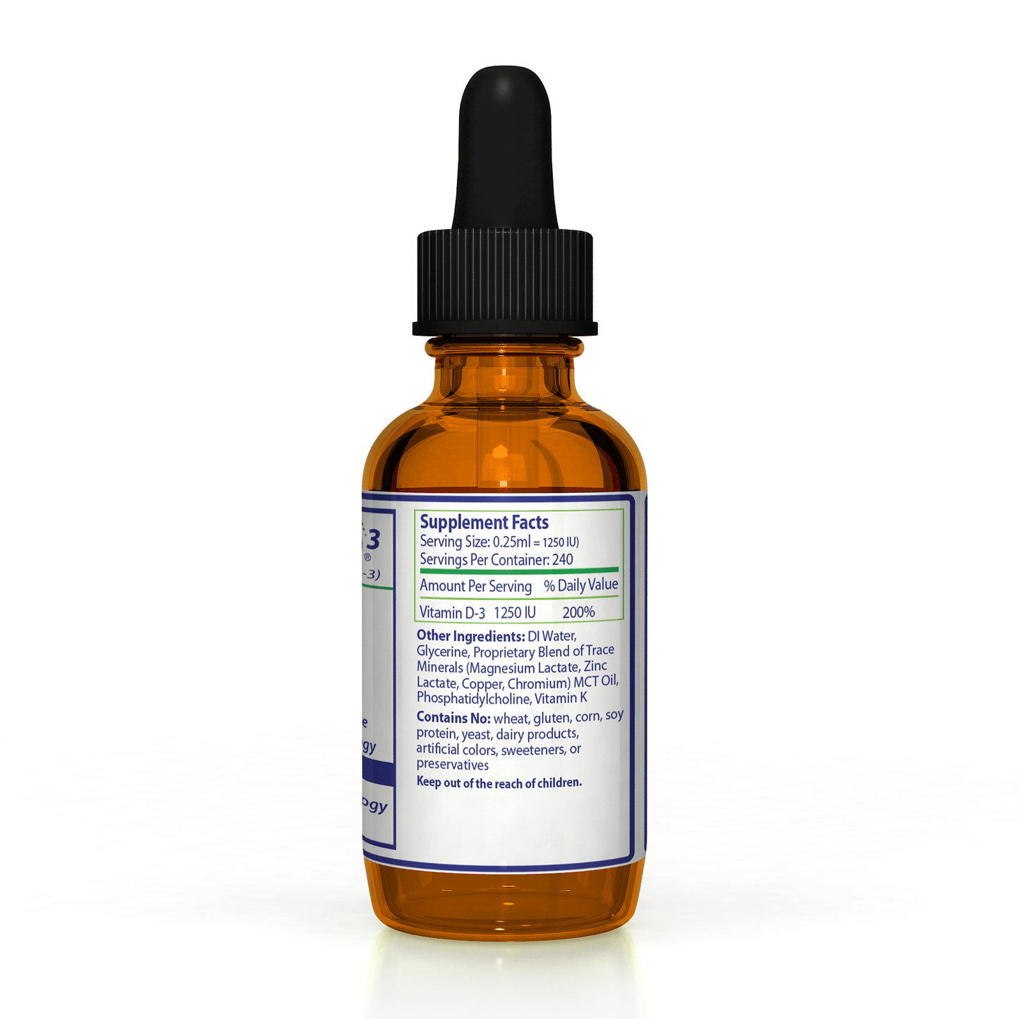 Micro D3 wth K and Trace Minerals: Micro D3 Concentrate: Best Absorbed 10X Sub - Micron (Nano) Delivery System - Nutrasal