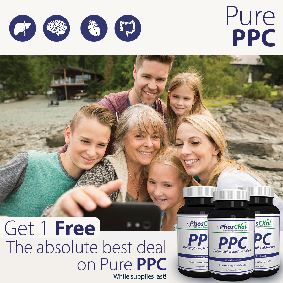 Get 1 Free - 3 Pack Bundle of PPC 600mg. Vegetarian Capsule