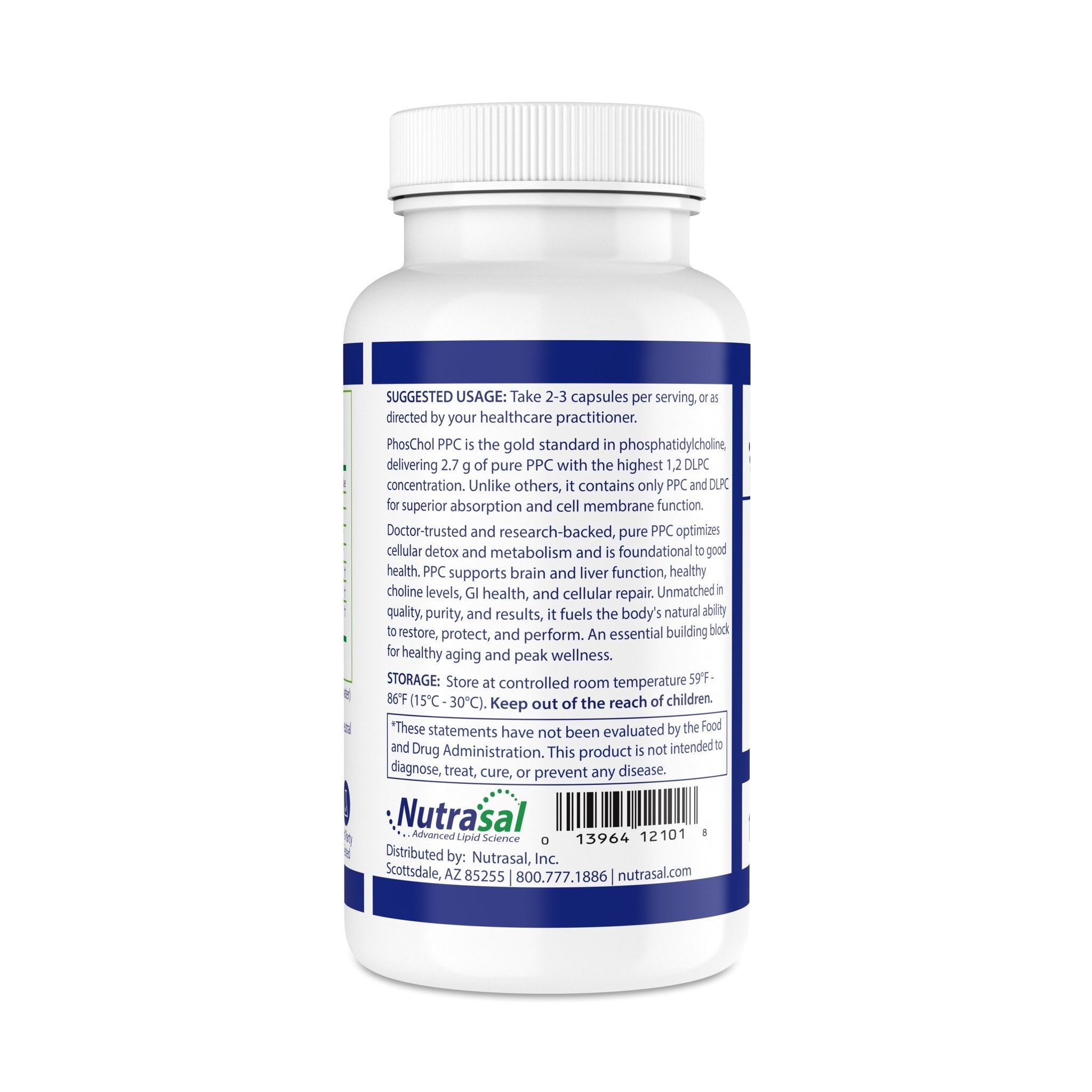 PhosChol 900 - 100Ct. Softgel 3 Pack Bundle Pharmaceutical Grade PPC - Nutrasal