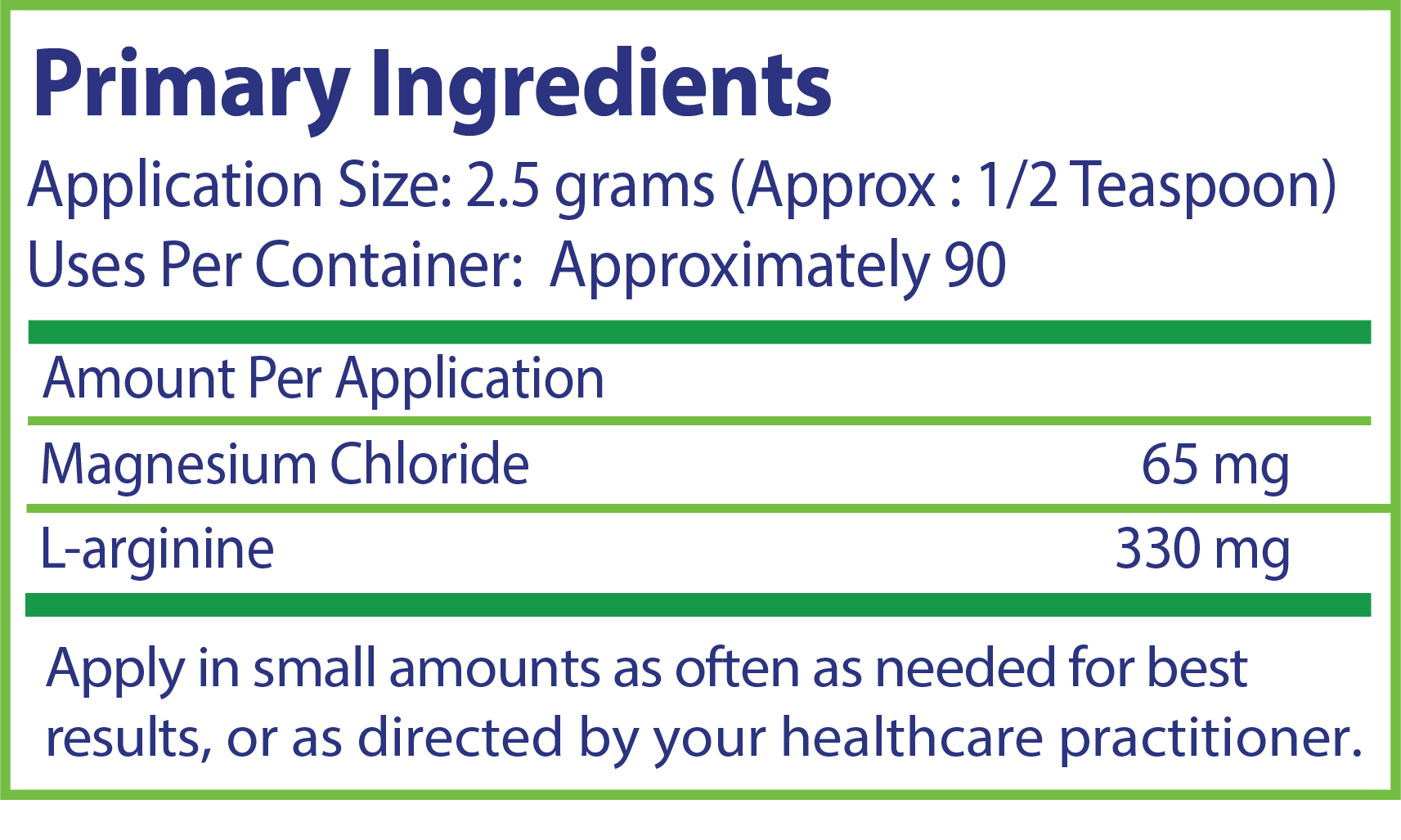 Liposomal Magnesium & L-Arginine Cream by Nutrasal