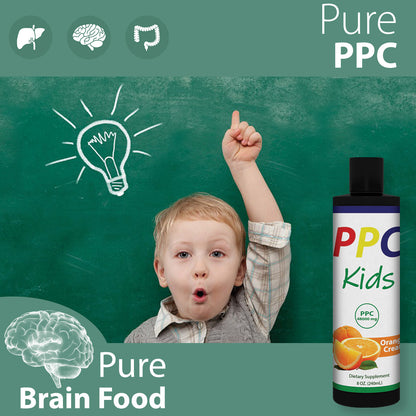 PhosChol PPC Kids Liposomal Orange Cream for Brain Health and Function