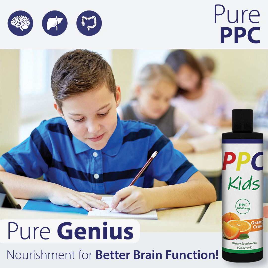 PhosChol PPC Kids Liposomal Orange Cream for Brain Health and Function