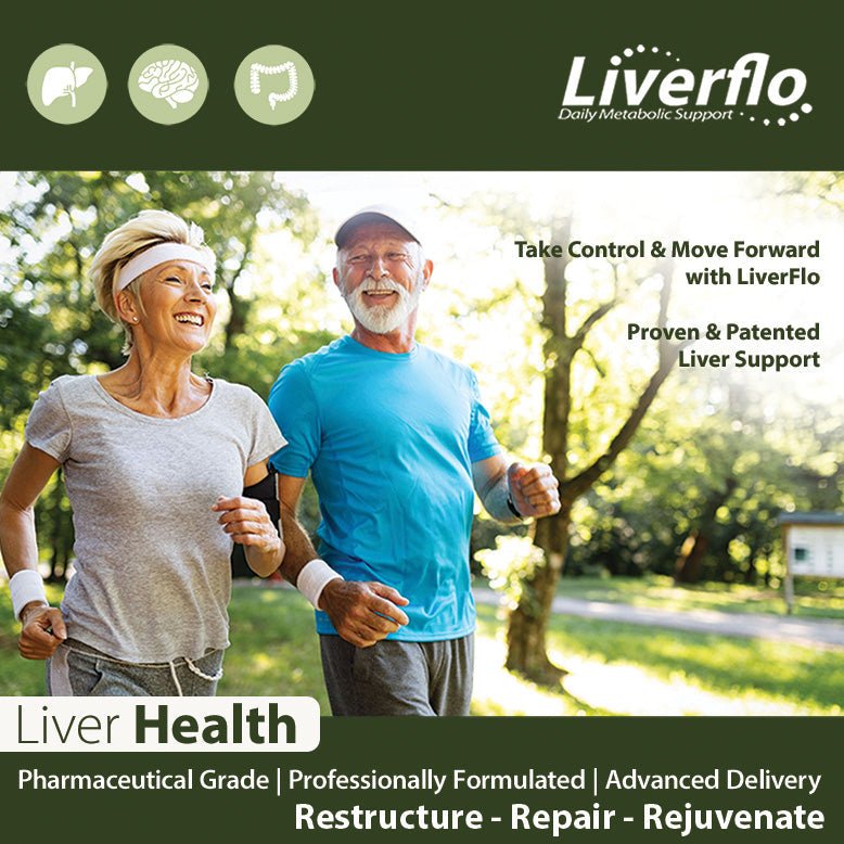 LiverFlo 4 in 1 Essentials with Liposomal B complex vitamins including 5 - MTHF, B12 as Methylcobalamin, Biotin, and L - Carnitine - Nutrasal