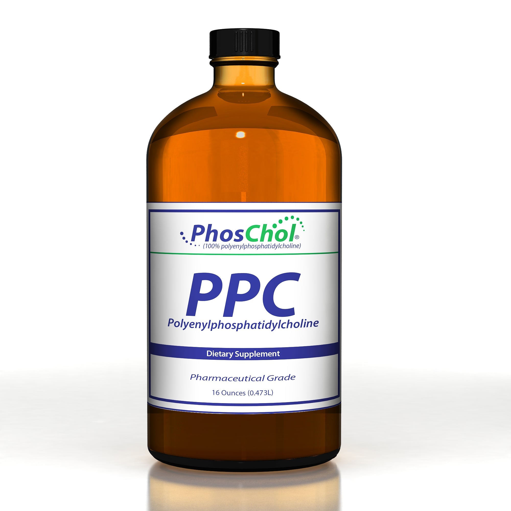 PhosChol Liquid Concentrate - 16oz. Pharmaceutical Grade PPC - Nutrasal